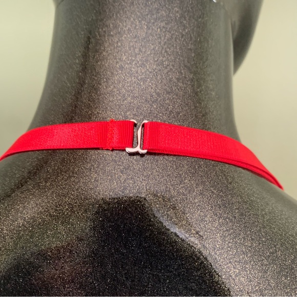 Dolls Kill Forever Yours Red Mesh Slip and Thong, New Without Tags - Picture 5 of 8